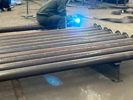 丹东20#无缝注浆管加工108*6钢花管棚管